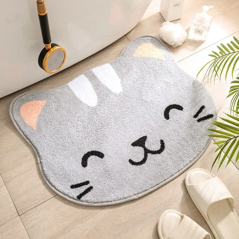 Japon style Tapis De Bain Chat tapis de bain