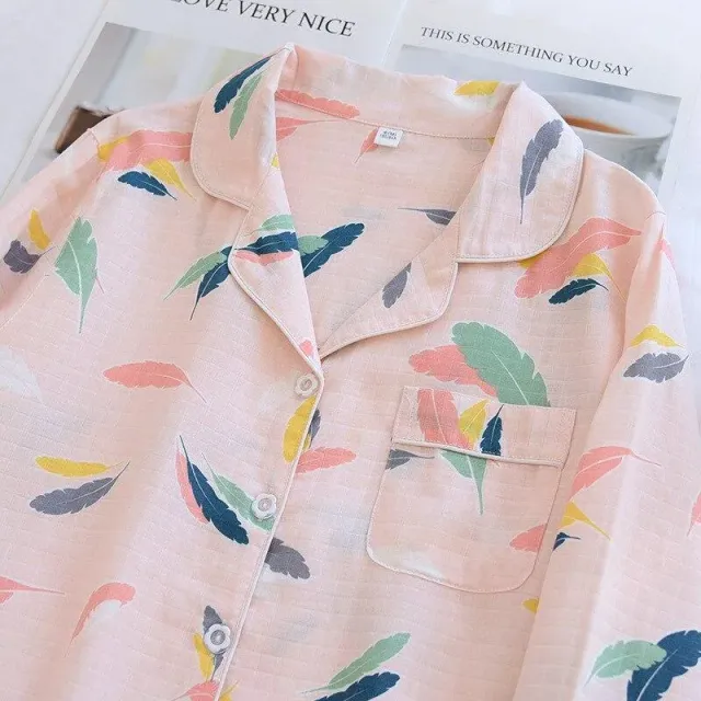 Japon style Misaison pyjama japonais mi-saison motifs