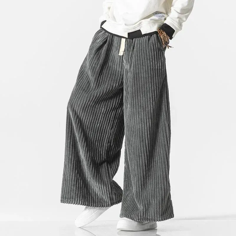 Japon style Kenjiro pantalon velours cotele chic