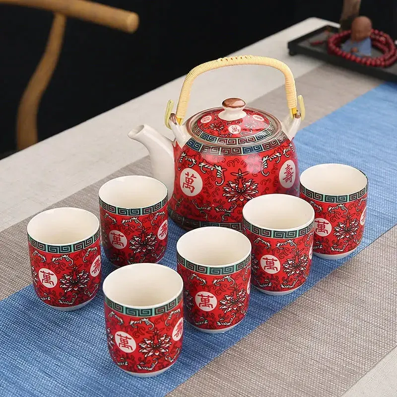 Japon style ensemble théière et tasse japonaise cérémonie