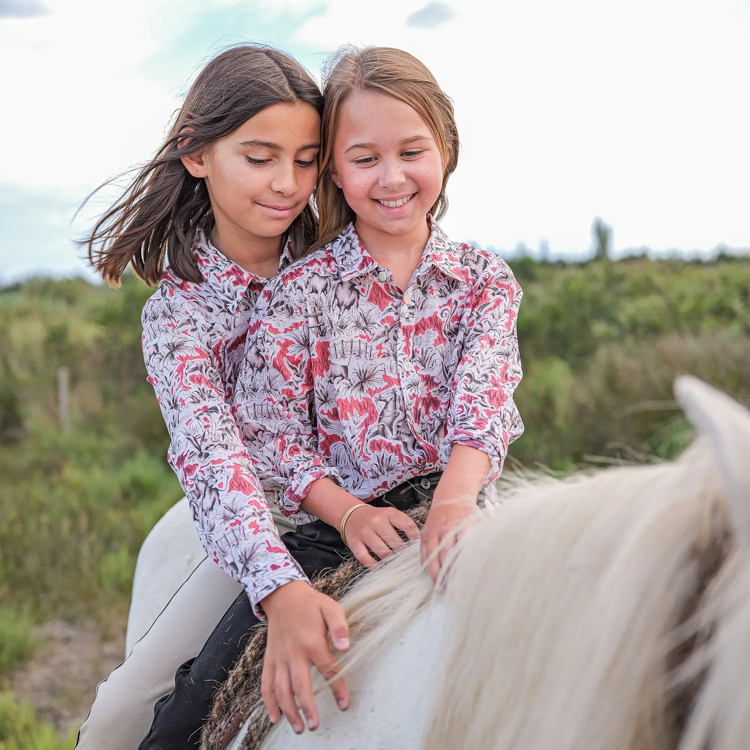 Mistral Pequelet La Gaze chemise enfant coton