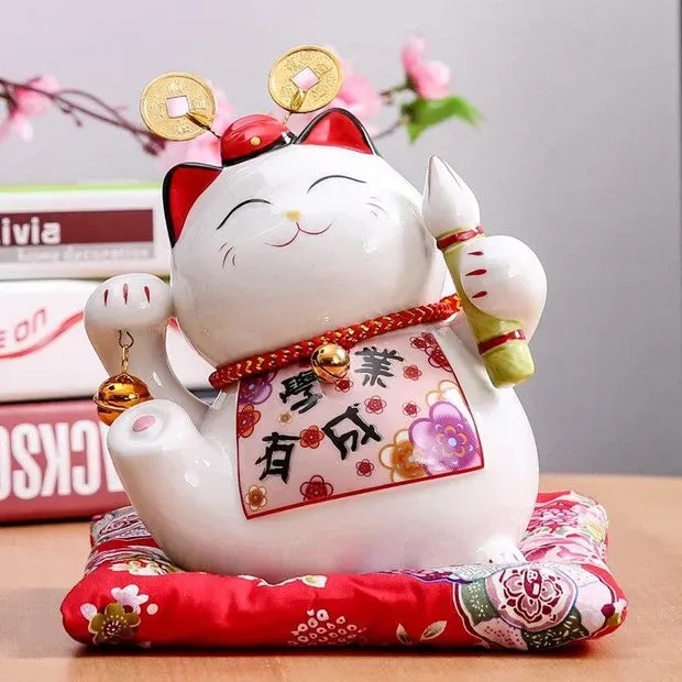 Esprit du Japon tirelire maneki neko artiste céramique