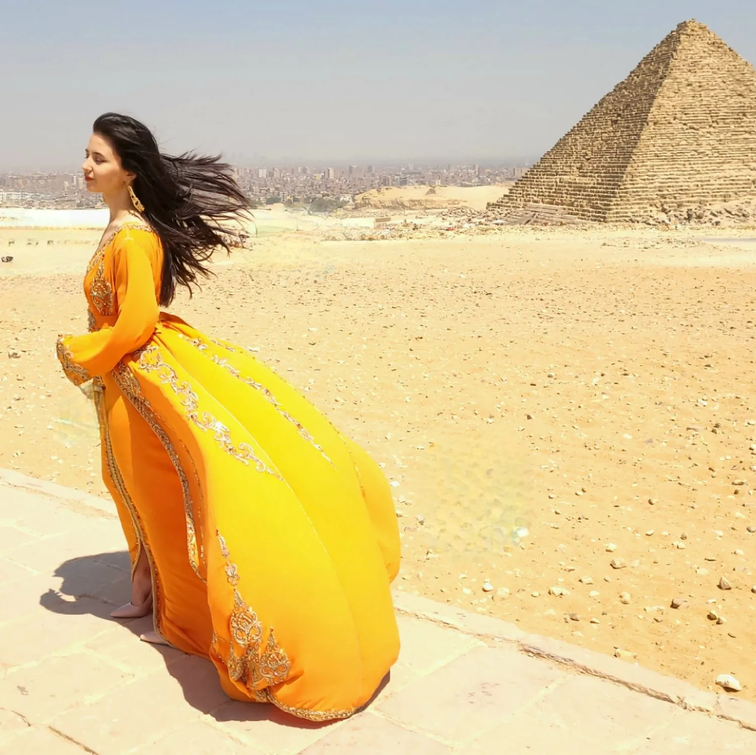 Célèbr'Orient Mina takchita marocaine perlée