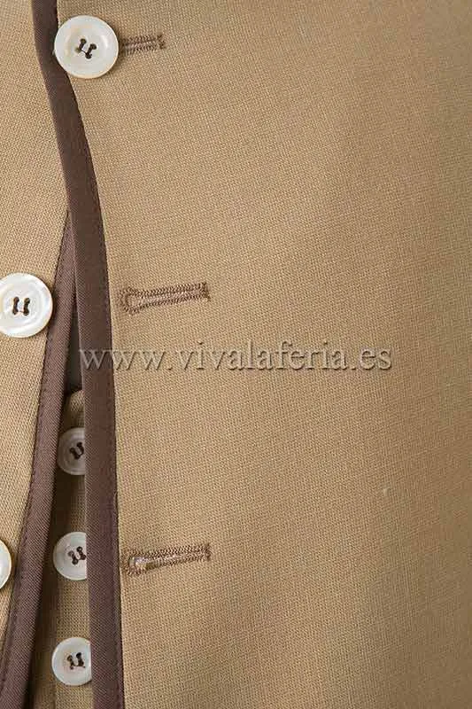 Viva La Feria costume campero beige tostado lycra