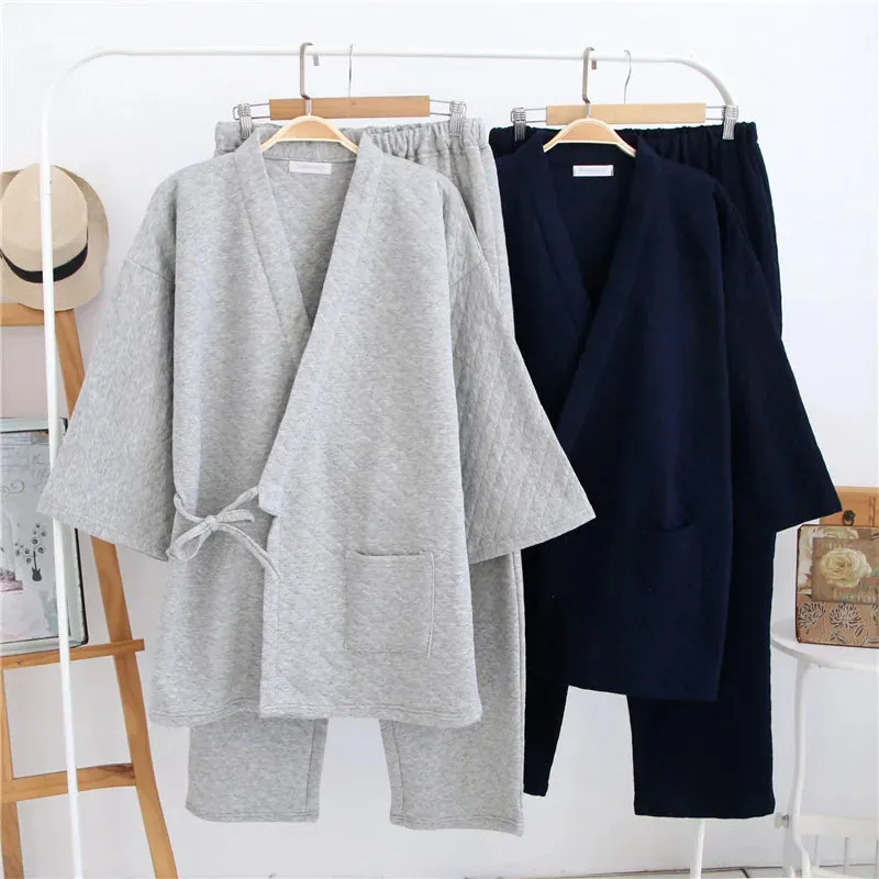 Esprit du Japon jinbei homme matelassé coton hiver