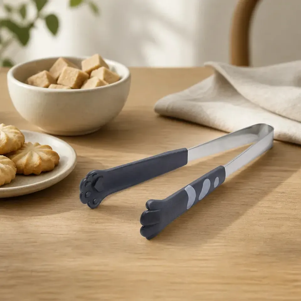Esprit du Japon patte de chat pince cuisine inox