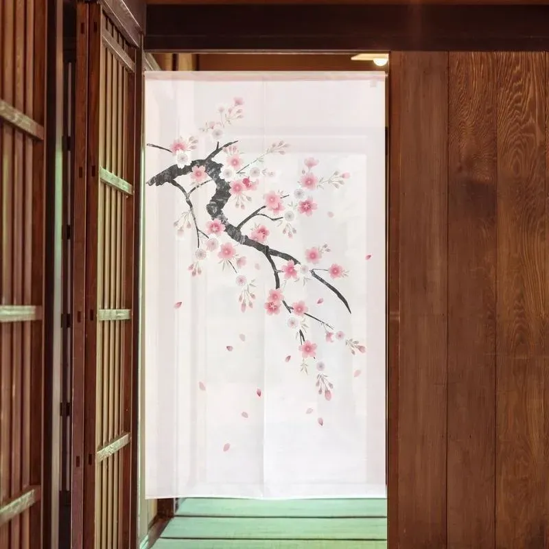 Japon style Fleur Cerisier noren japonais sakura