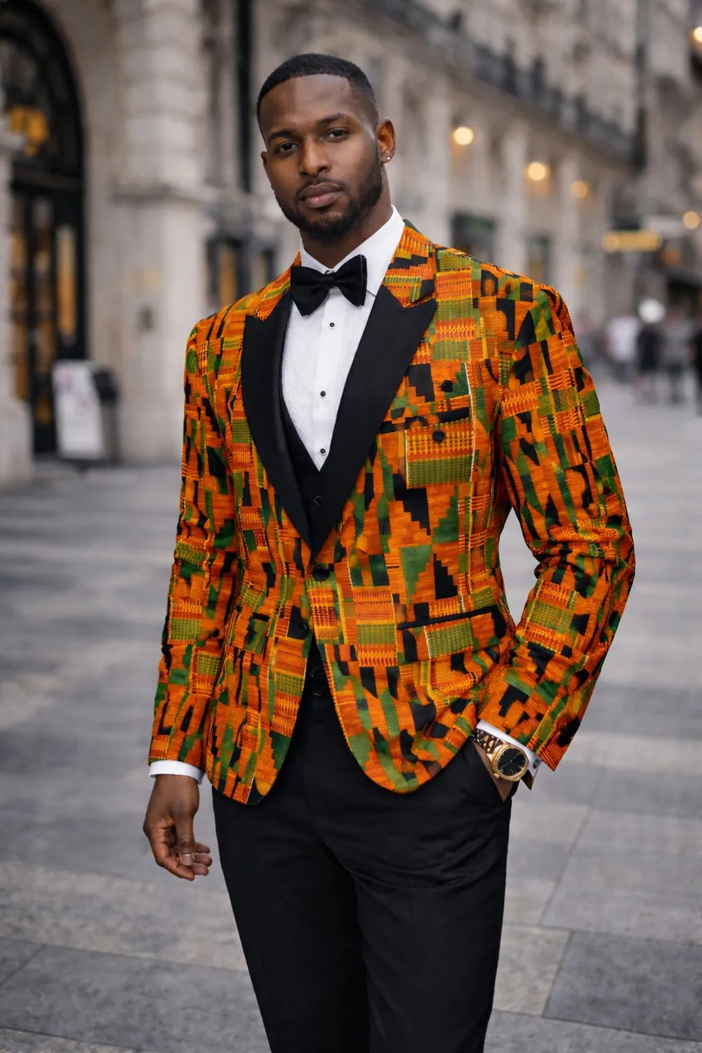 KAVAZI African Print Blazer blazer homme
