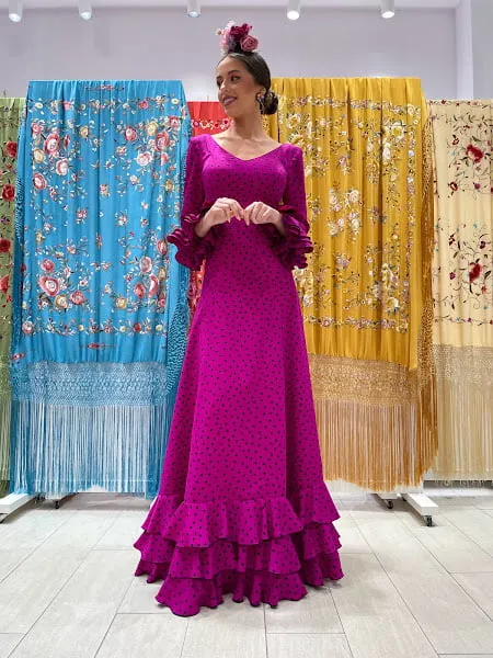 Viva La Feria Triana robe flamenca volants pois