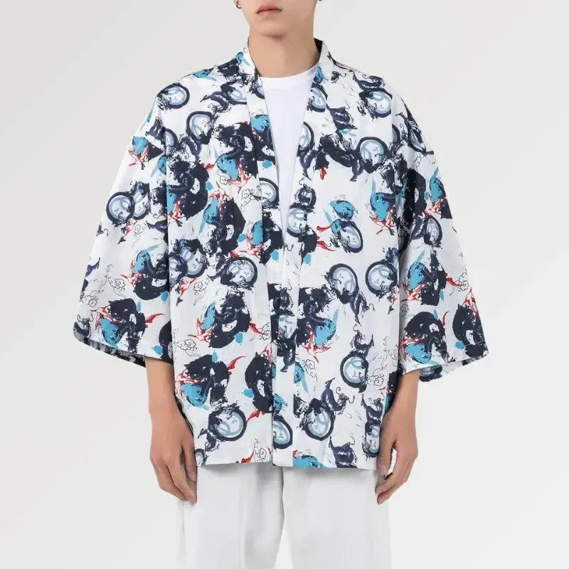 Japon style ‘shibuya’ veste kimono grande taille