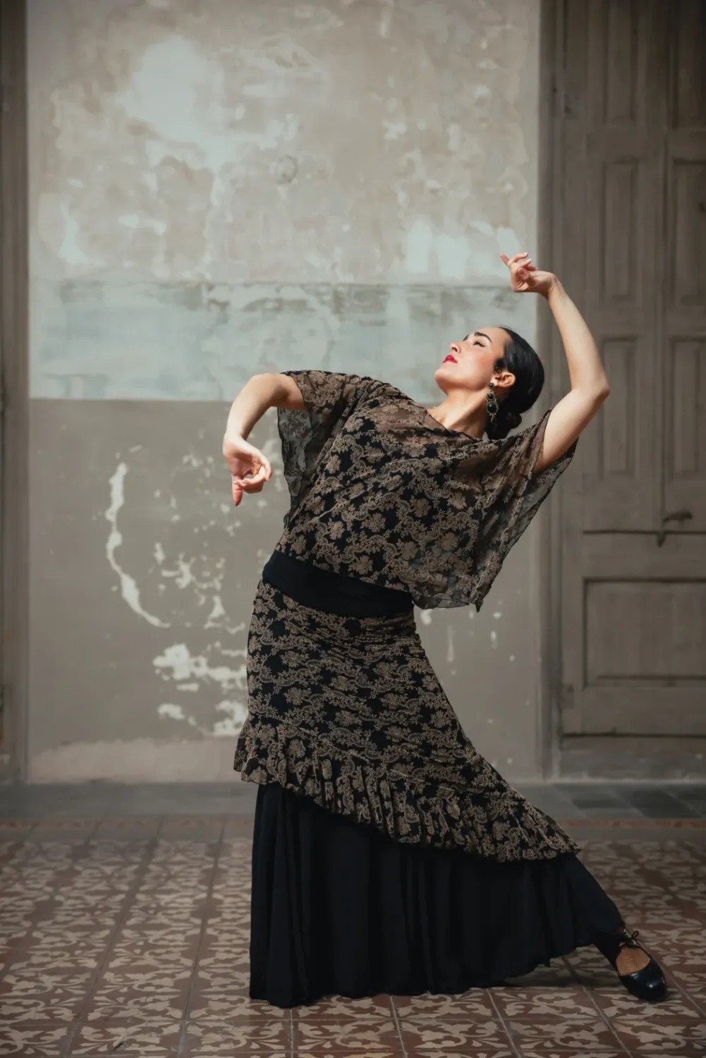 Viva la Feria Vita surjupe tulle imprimé adulte