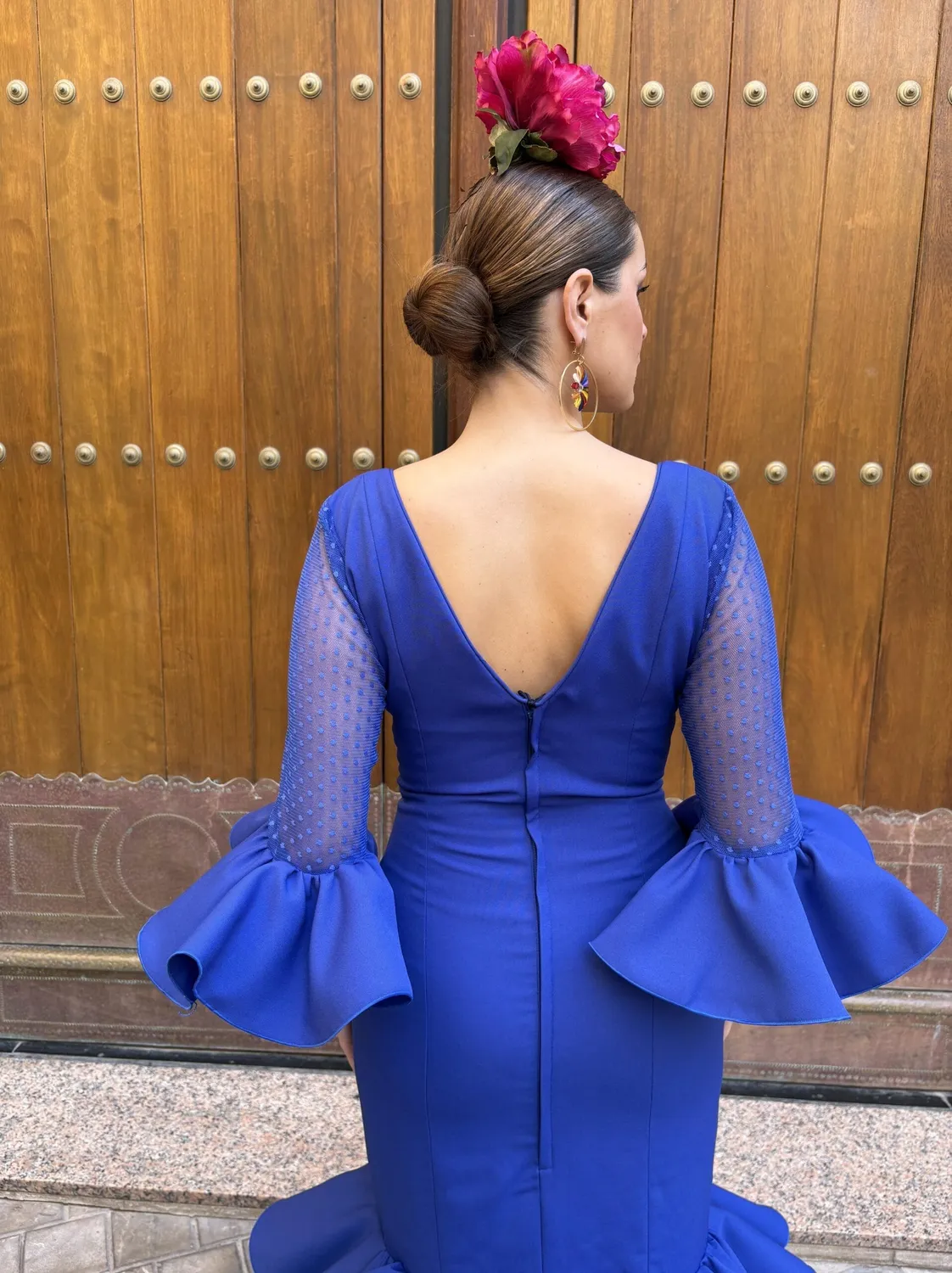 Viva La Feria Corin robe sévillane stretch