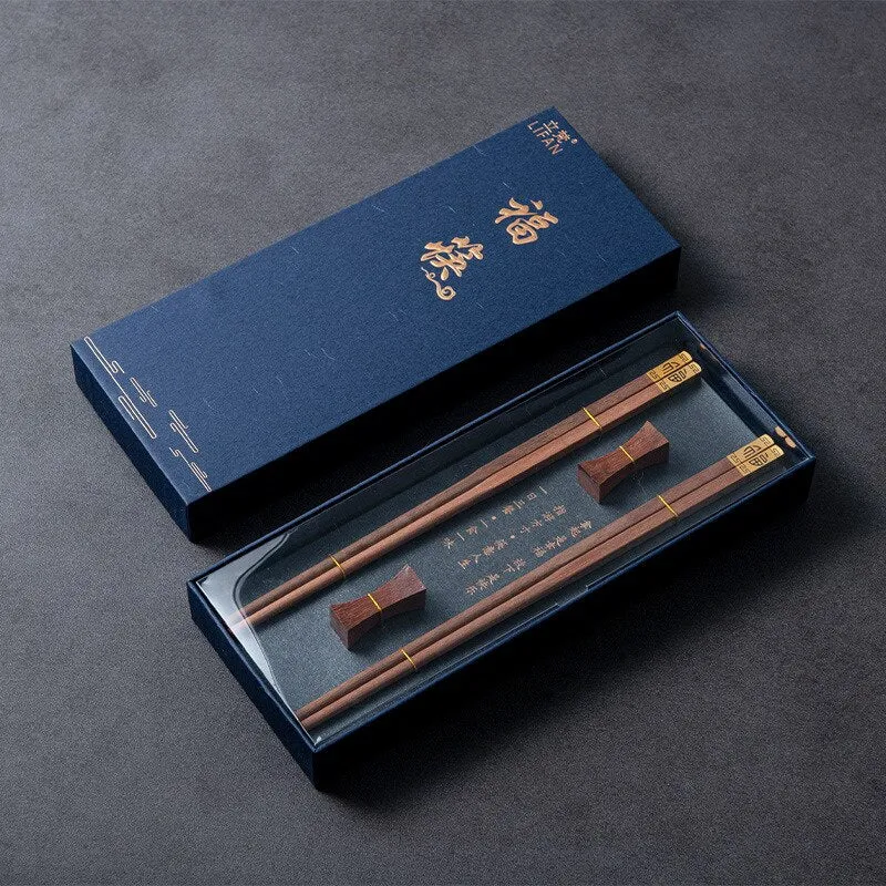Japon style Baguettes Japonaises coffret bois