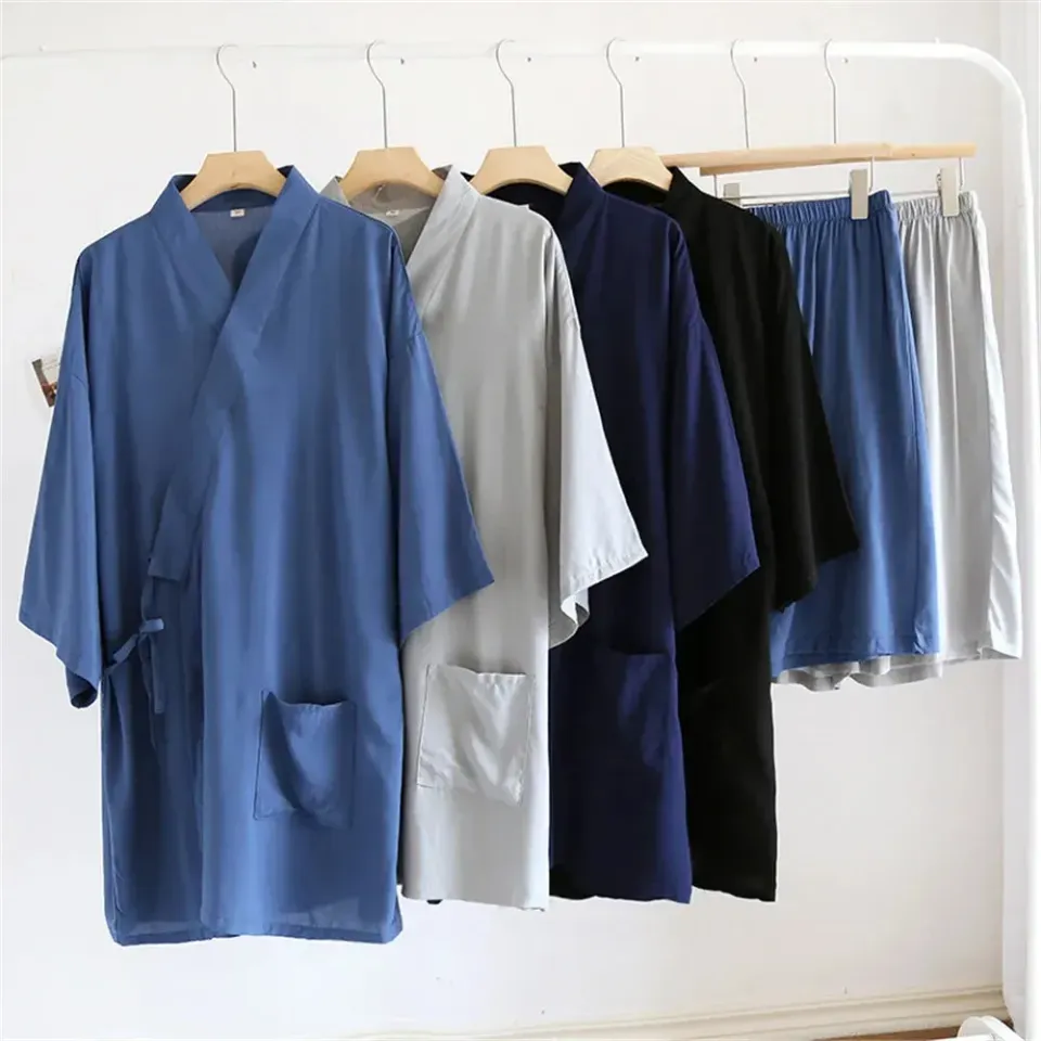 Japon style Jinbei Léger Homme vêtement japonais
