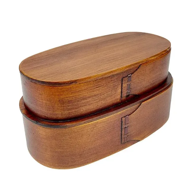 Japon style Wappa bento bois cèdre 2 étages