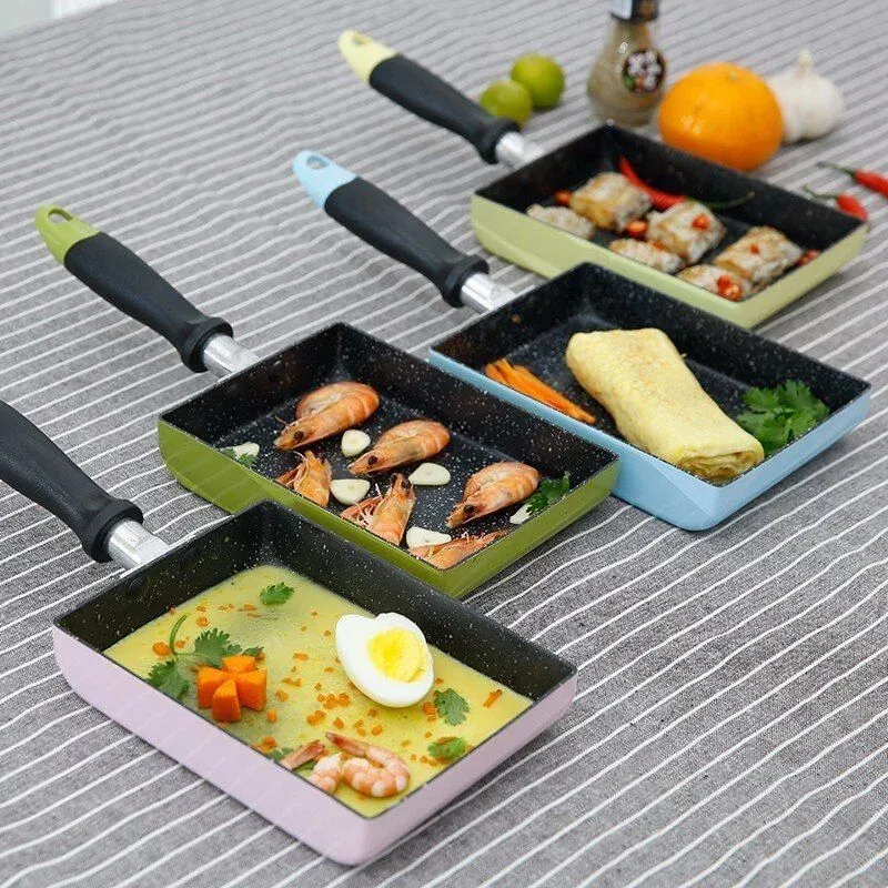 Japon style Sensou poêle tamagoyaki aluminium