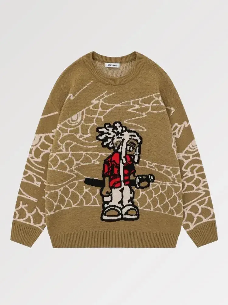 Japon style Sweat Shirt Japonais ‘hakuya’ sweat streetwear