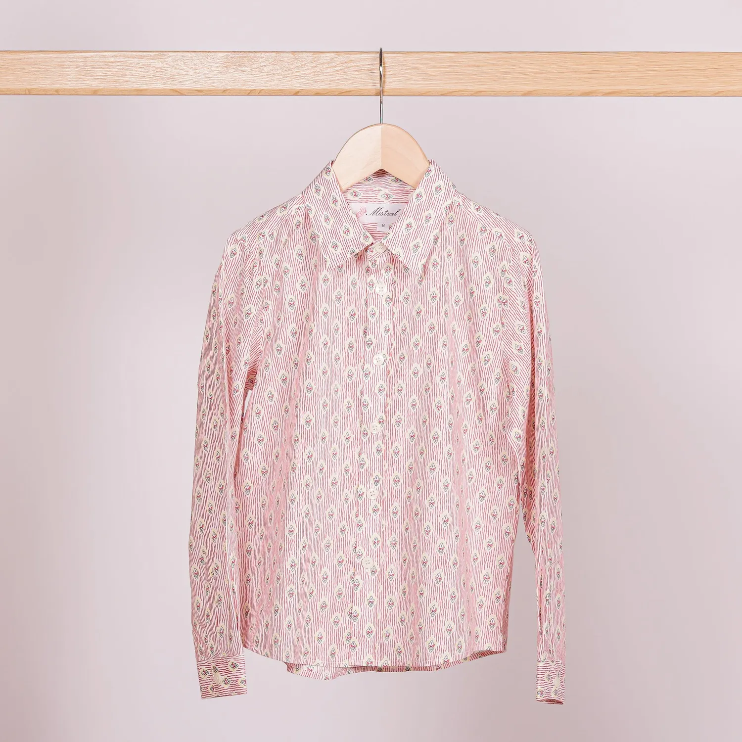Mistral Pequelet Calisson chemise enfant voile coton