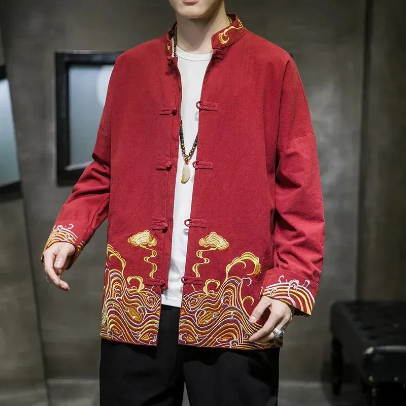 Japon style Veste Costume Kimono Homme veste kimono