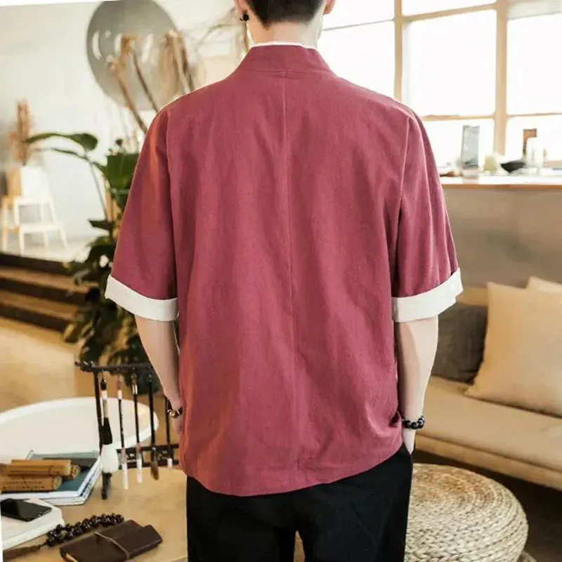 Japon style Veste Kimono Homme Moderne veste kimono