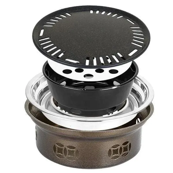 Japon style Barbeque Akane barbecue japonais inox et bois