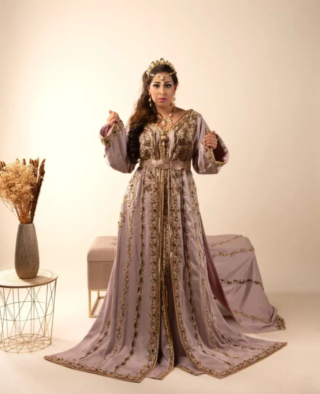 Célèbr'Orient Lana takchita violine perlée