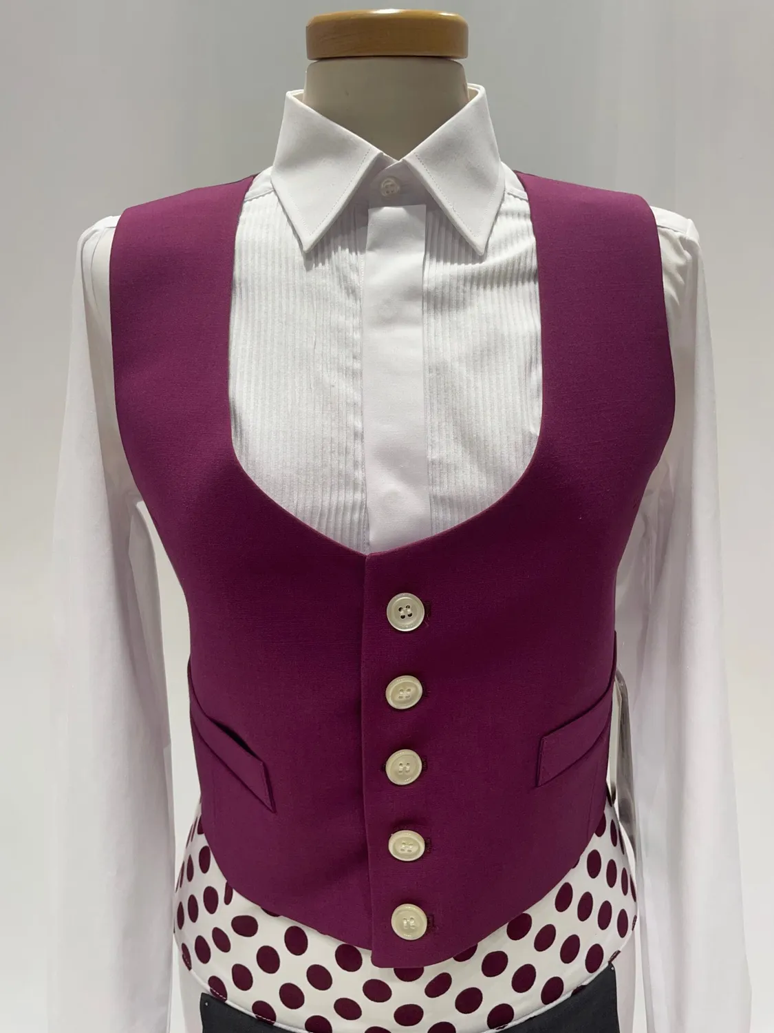 Viva la Feria Jerez Toscana costume campero mauve gris
