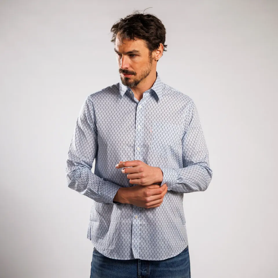 Mistral Tradition Plume chemise gardian voile coton