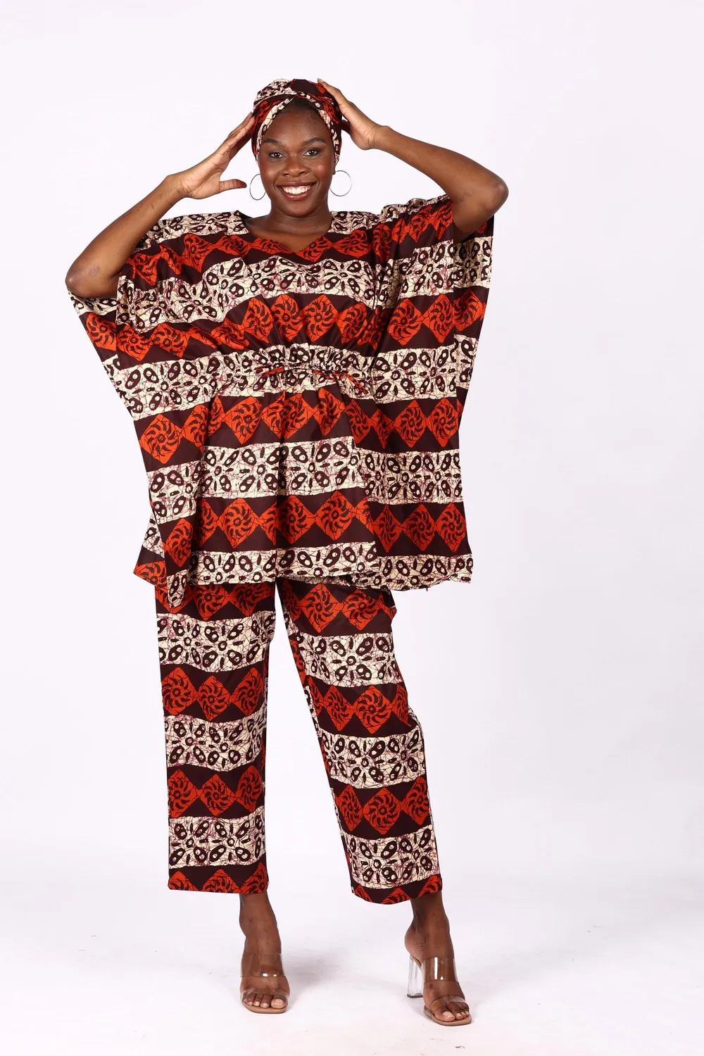 KAVAZI Peplum Cord Set top pantalon ensemble femme