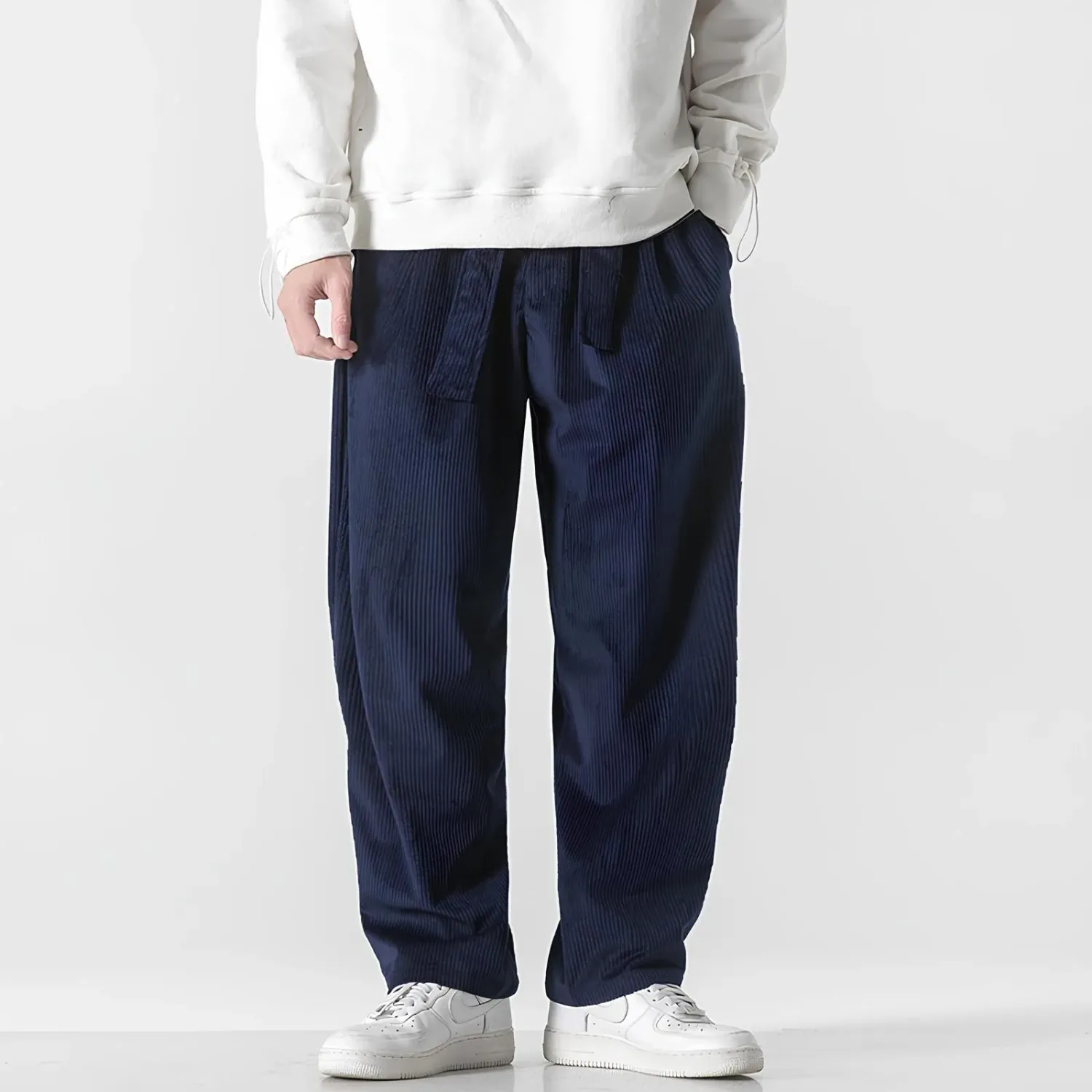 Japon style Yushiko pantalon velours côtelé