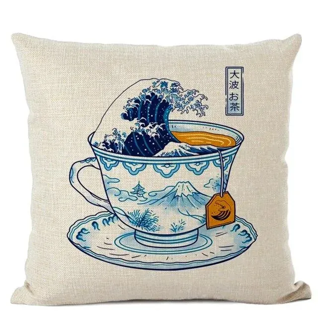 Japon Style housse de coussin japonais