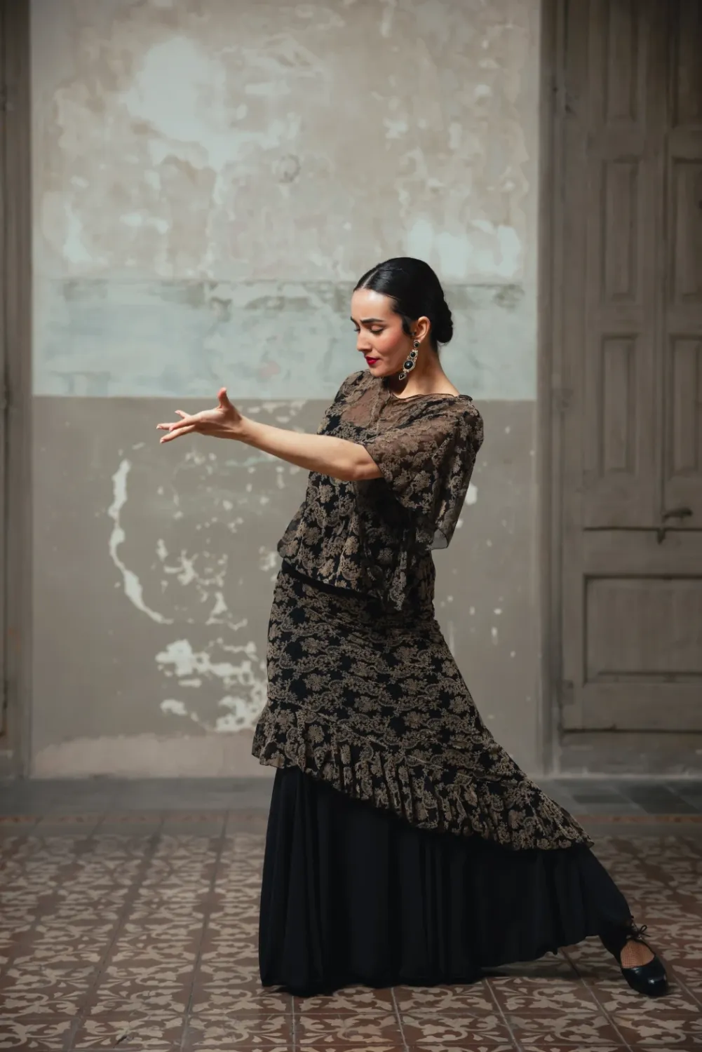 Viva la Feria Vita surjupe tulle imprimé adulte