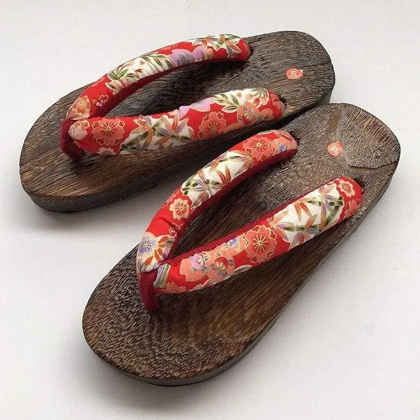 Japon style Hayazaki geta sandales japonaises bois