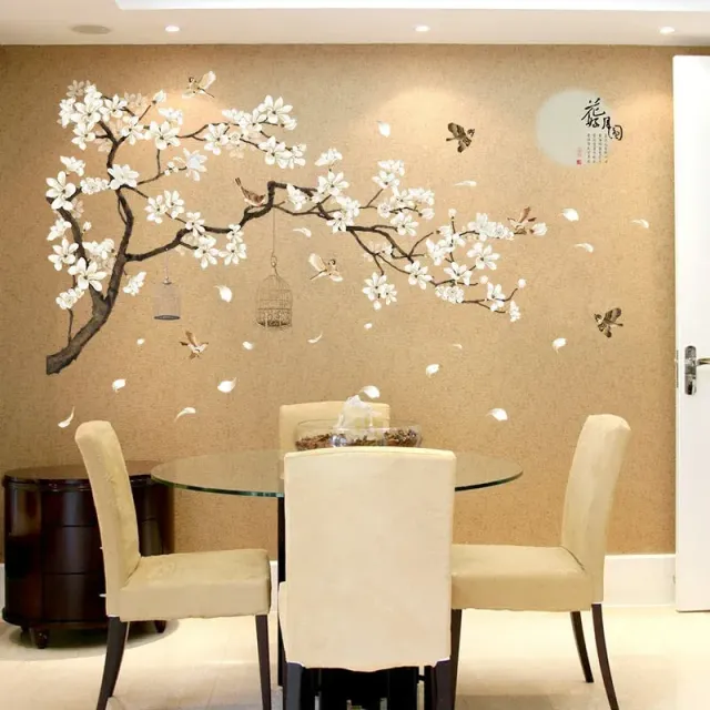Japon style Fleur stickers muraux motif fleur