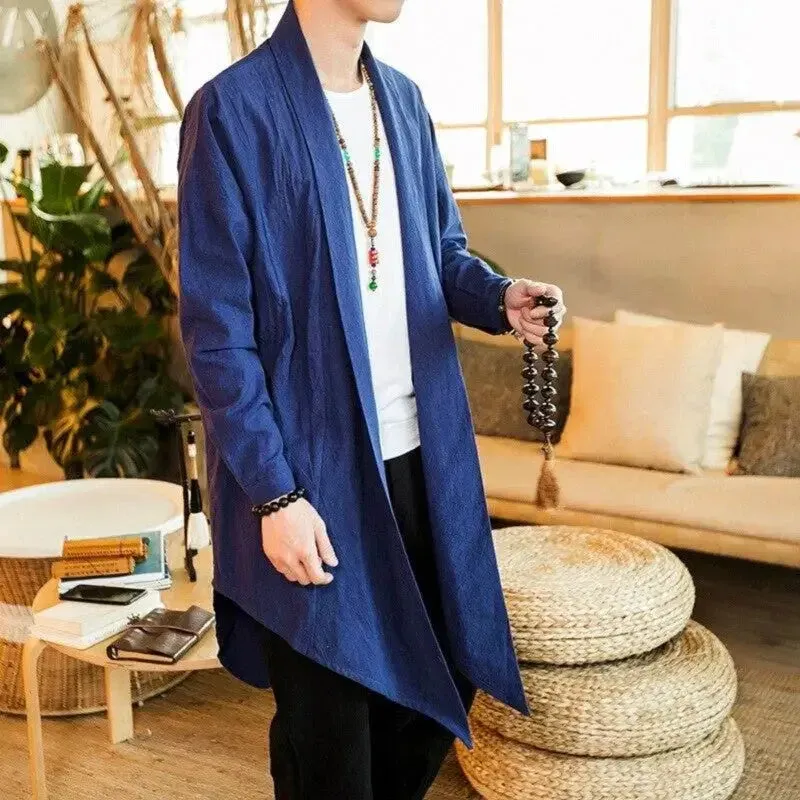 Japon style ryuu veste kimono longue coupe ample