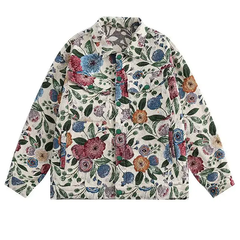 Japon style Veste Jean Vintage blouson denim rétro