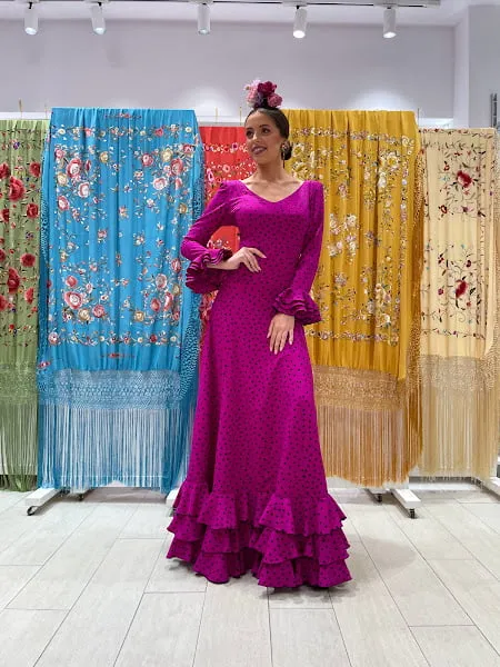 Viva La Feria Triana robe flamenca volants pois