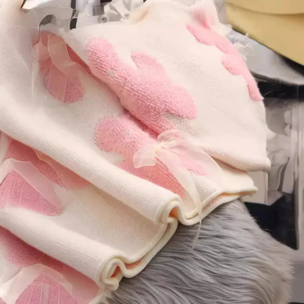 Esprit du Japon Pull Oversize Kawaii Japonais à Nœuds