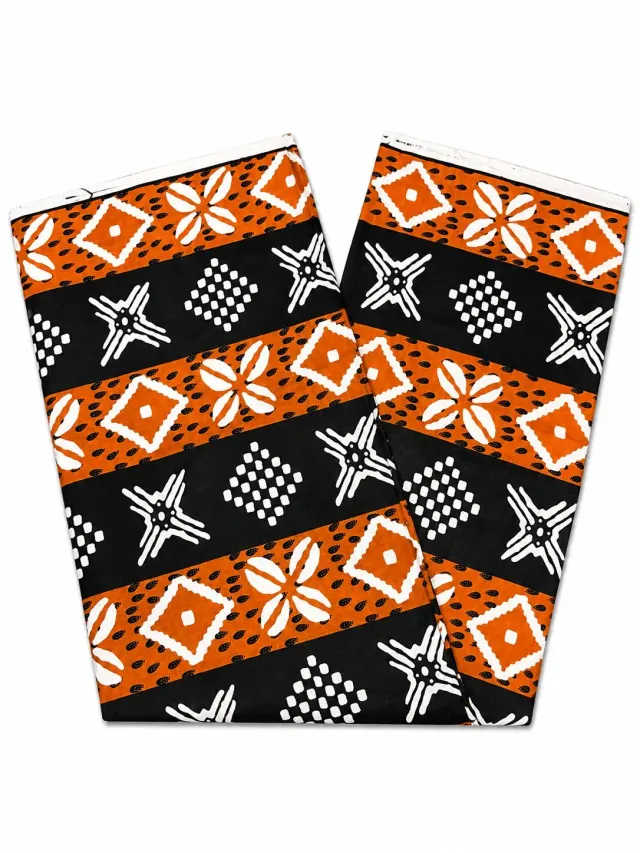 KAVAZI FB-63 tissu coton 6 yards durable