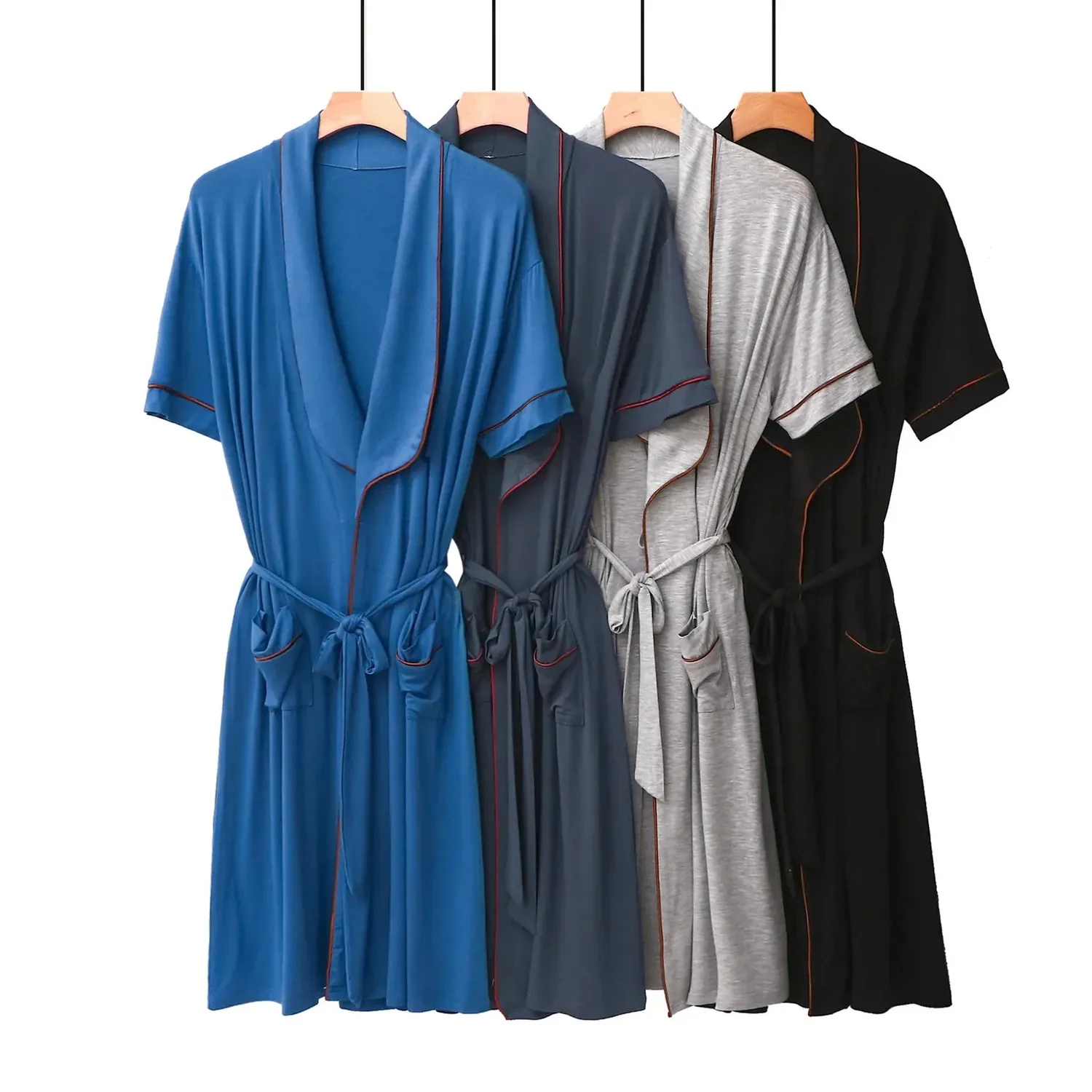 Esprit du Japon Peignoir Kimono Homme en Modal