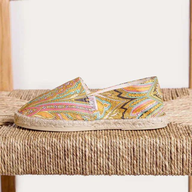 Mistral Palme espadrilles toile coton tradition basque