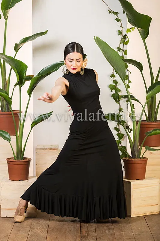 Viva La Feria Ulea robe danse flamenco col haut maille