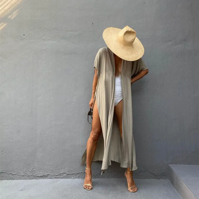 Esprit du Japon Kimono Plage Ceinture à Nouer Coton
