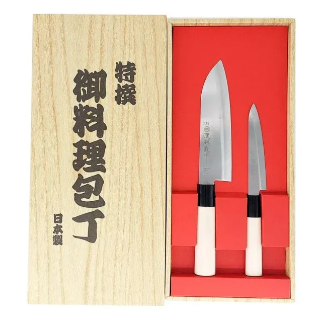 Japon style Set Couteaux Japonais Débutant couteaux de cuisine 2 pièces polyvalents