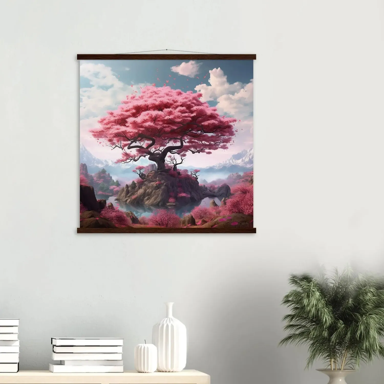 Japon style Blossom tableau arbre japonais cerisier