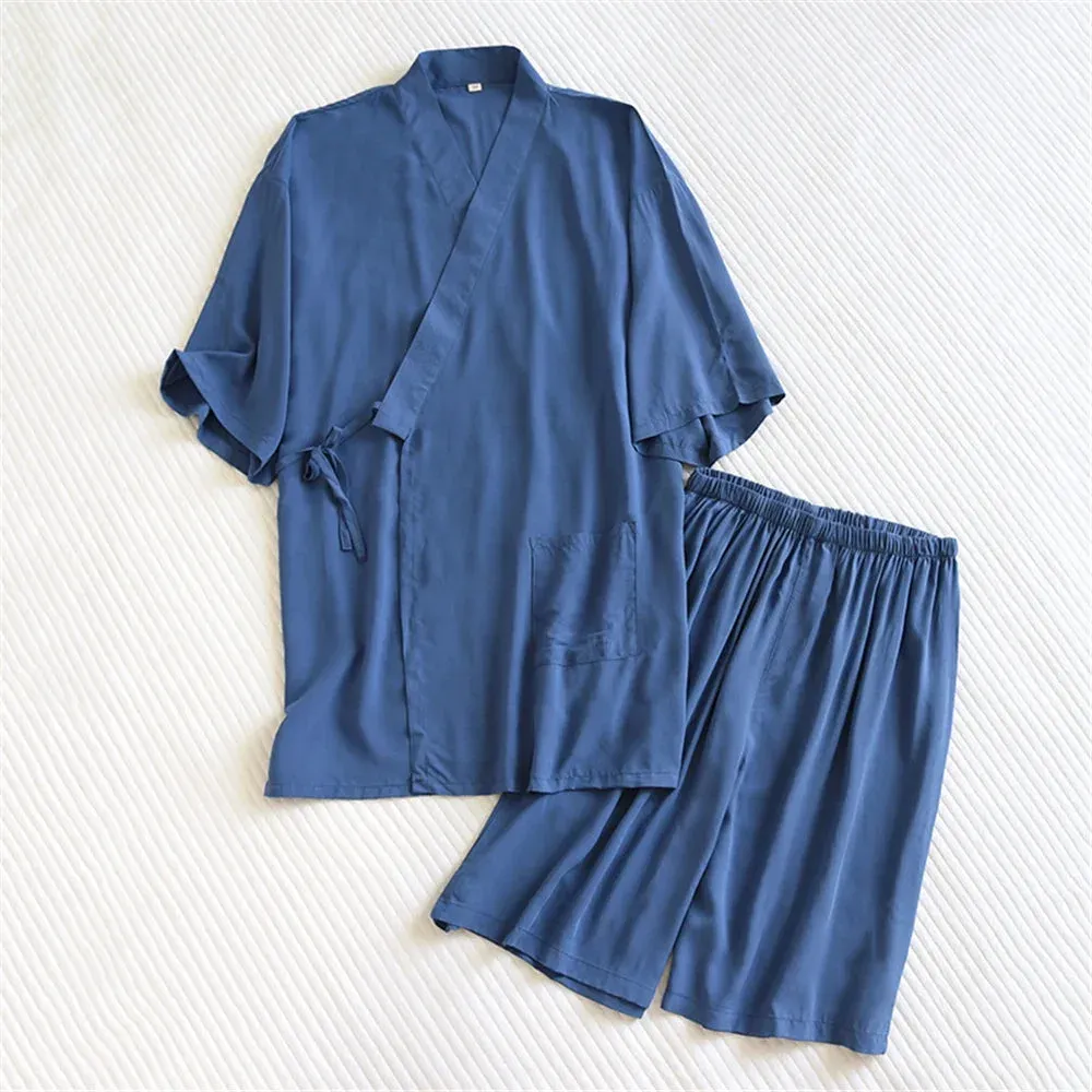 Japon style Jinbei Léger Homme vêtement japonais