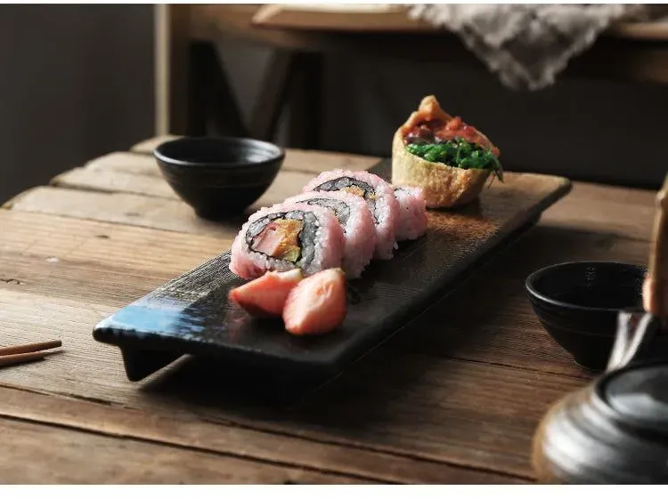Japon style Kai plat sushi artisanal