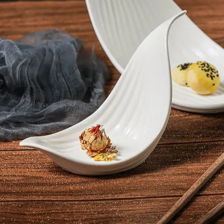 Japon style Kazashi assiette irrégulière céramique