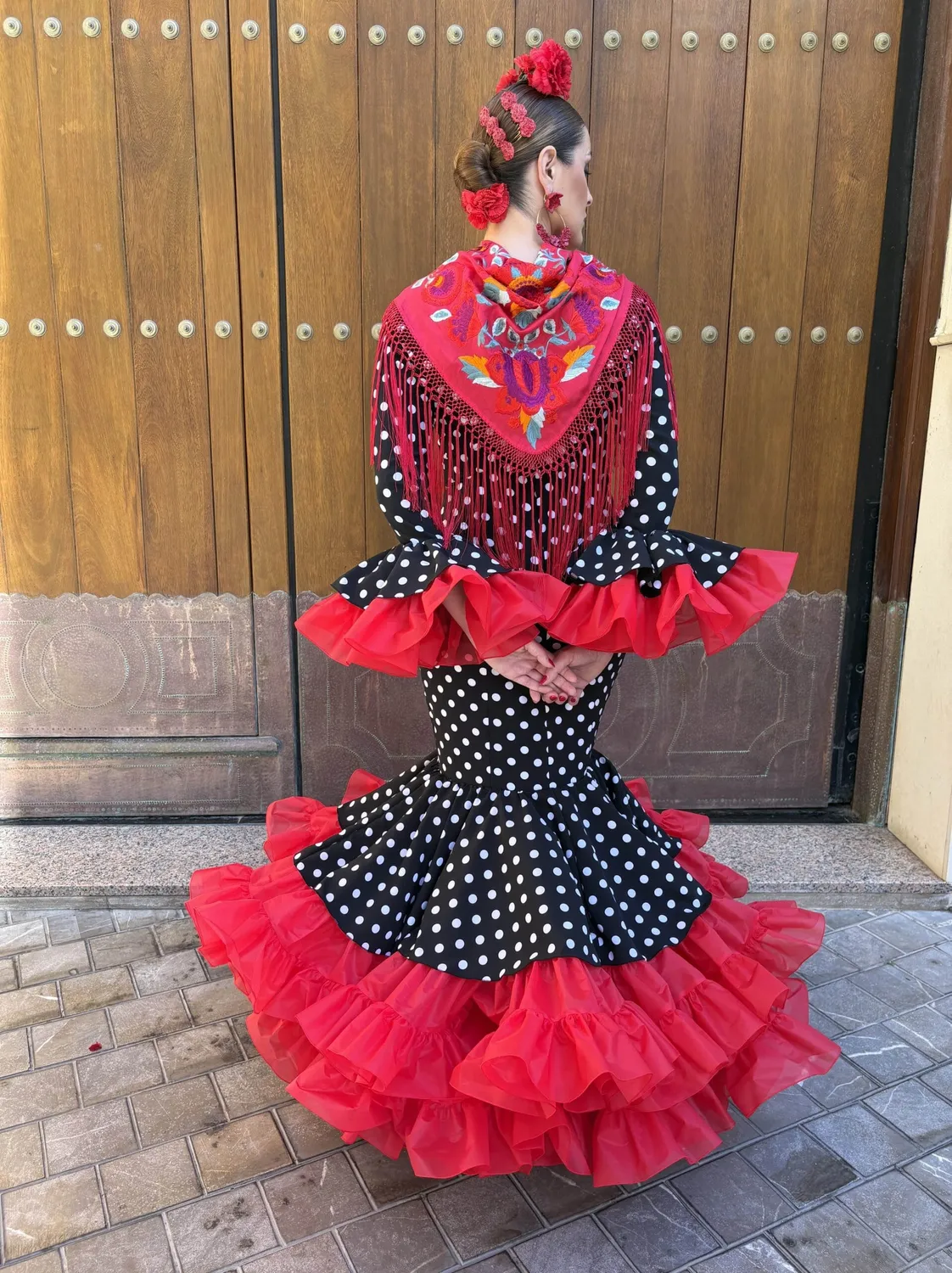 Viva La Feria Tronío robe flamenca
