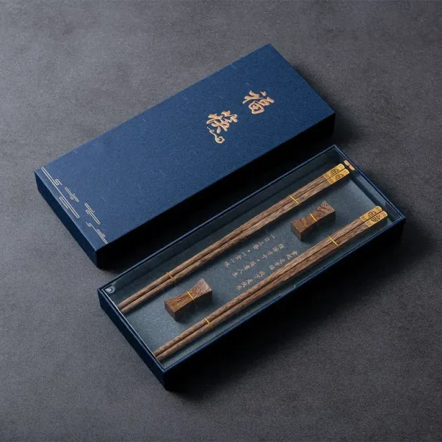 Japon style Baguettes Japonaises coffret bois